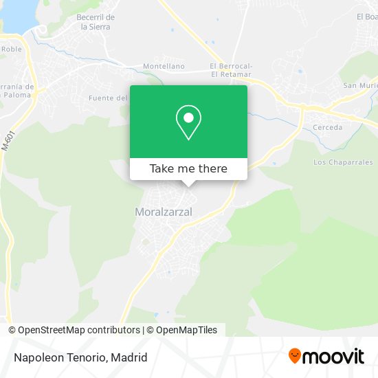mapa Napoleon Tenorio