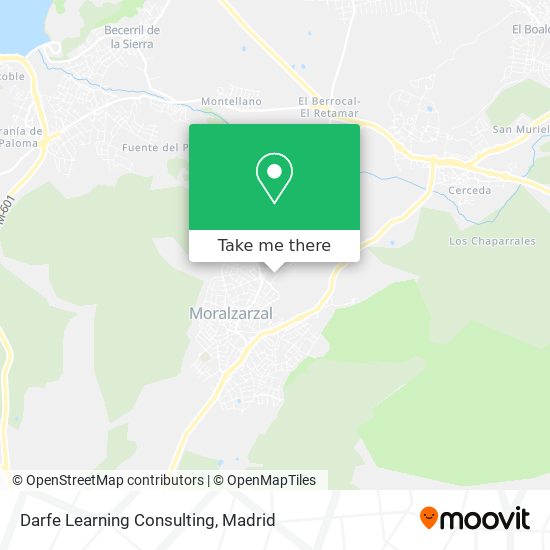 Darfe Learning Consulting map