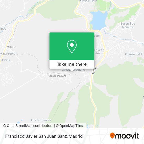 Francisco Javier San Juan Sanz map