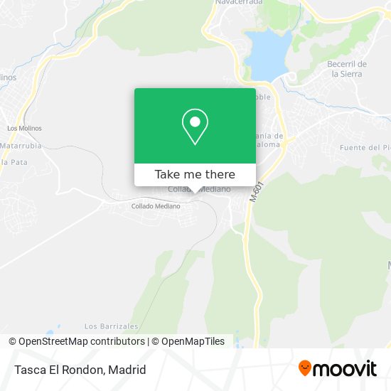 Tasca El Rondon map