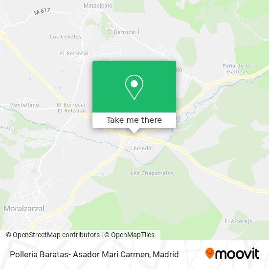 Polleria Baratas- Asador Mari Carmen map