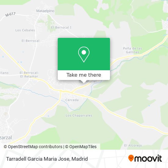 Tarradell Garcia Maria Jose map