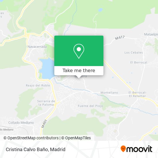 Cristina Calvo Baño map