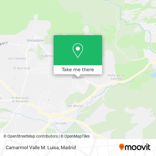 Camarmol Valle M. Luisa map