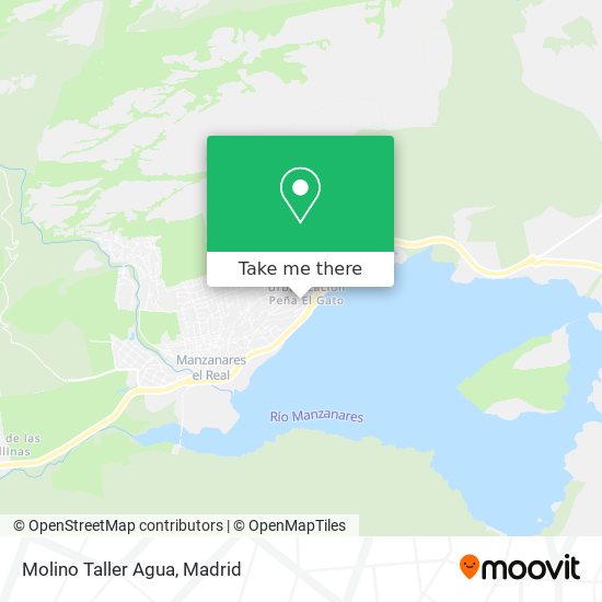 mapa Molino Taller Agua