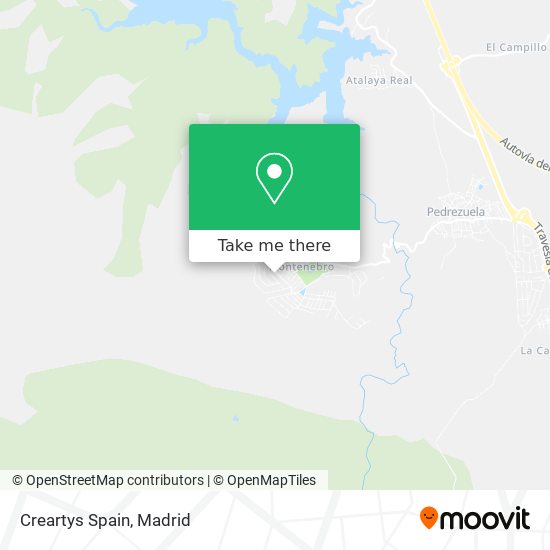 mapa Creartys Spain