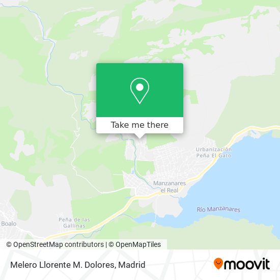 Melero Llorente M. Dolores map