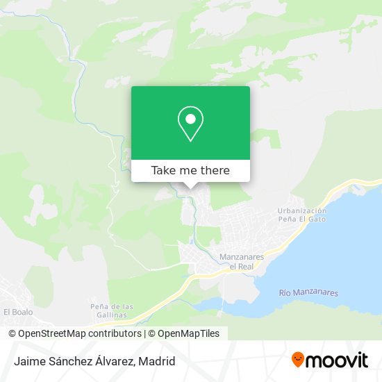 Jaime Sánchez Álvarez map