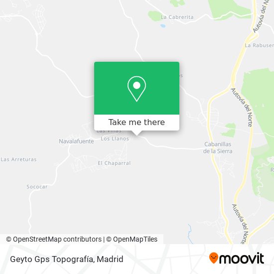 mapa Geyto Gps Topografía