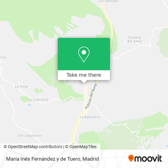 mapa María Inés Fernández y de Tuero