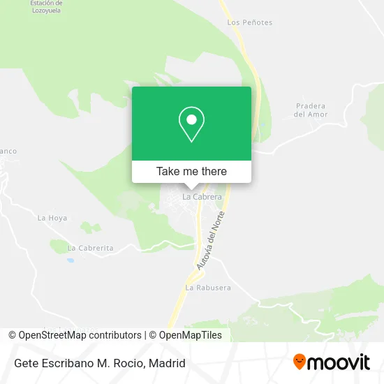 Gete Escribano M. Rocio map