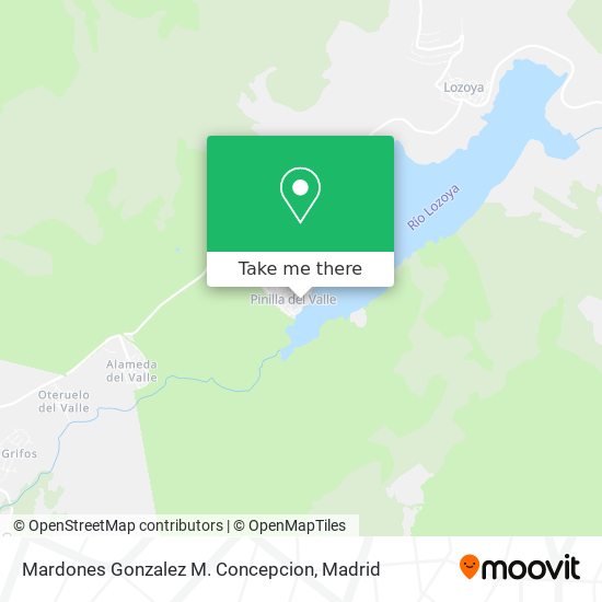 Mardones Gonzalez M. Concepcion map