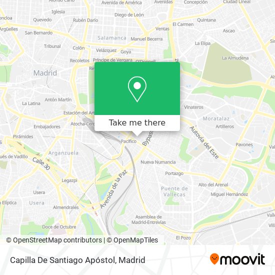 Capilla De Santiago Apóstol map