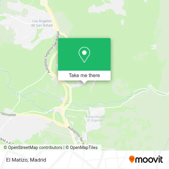 El Matizo map