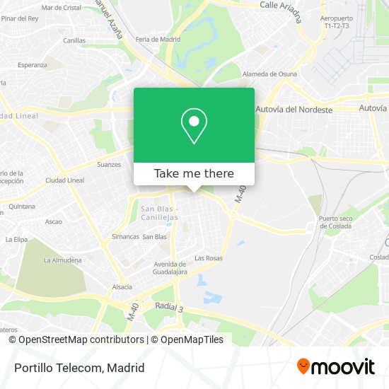 mapa Portillo Telecom