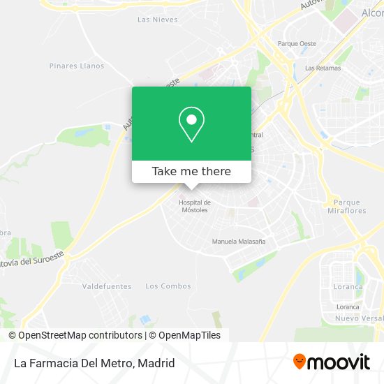 mapa La Farmacia Del Metro