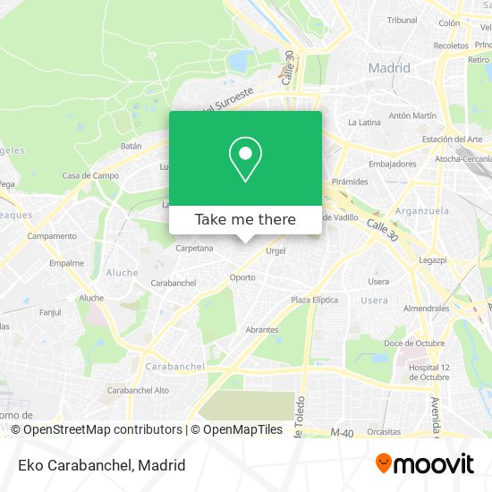 mapa Eko Carabanchel