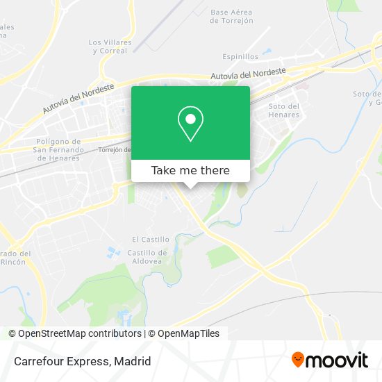 Carrefour Express map