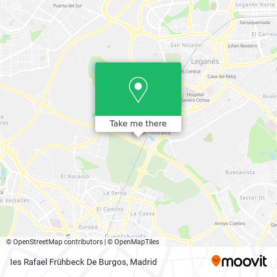 Ies Rafael Frühbeck De Burgos map