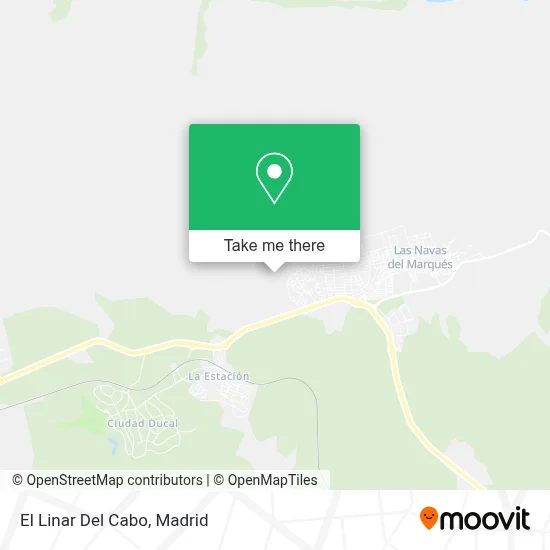 El Linar Del Cabo map