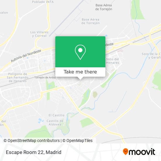 mapa Escape Room 22