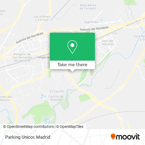 Parking Unicor map