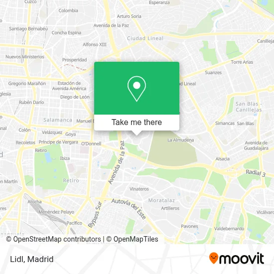 Lidl map