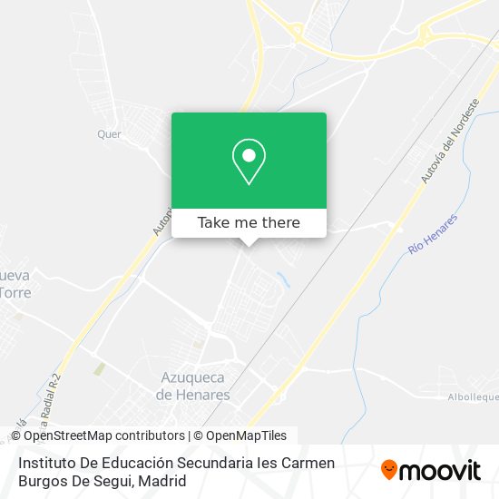mapa Instituto De Educación Secundaria Ies Carmen Burgos De Segui
