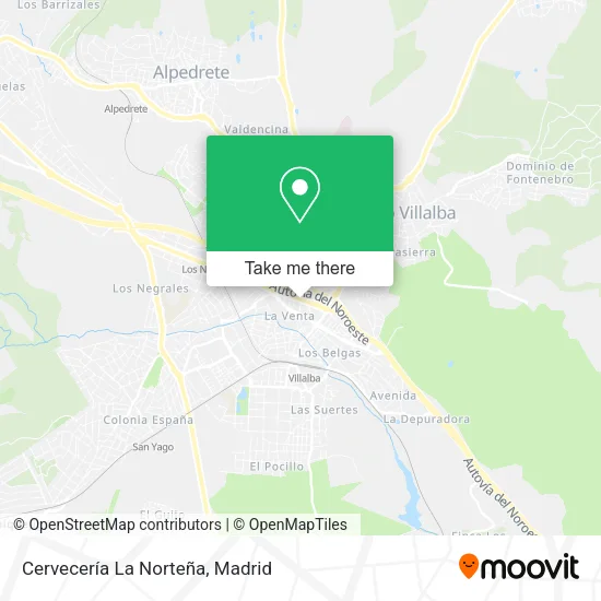 Cervecería La Norteña map