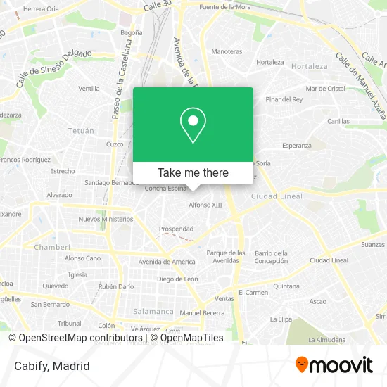 Cabify map