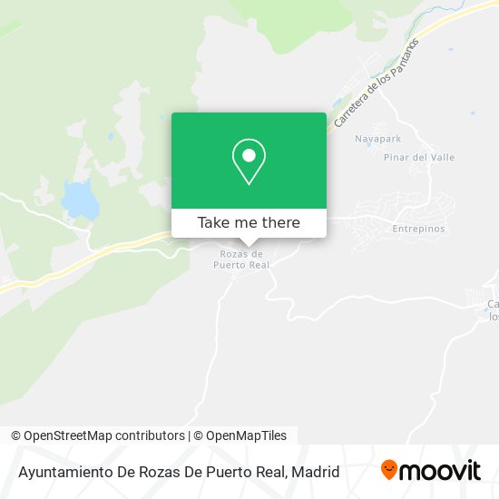 mapa Ayuntamiento De Rozas De Puerto Real