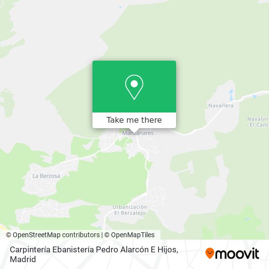 Carpintería Ebanistería Pedro Alarcón E Hijos map