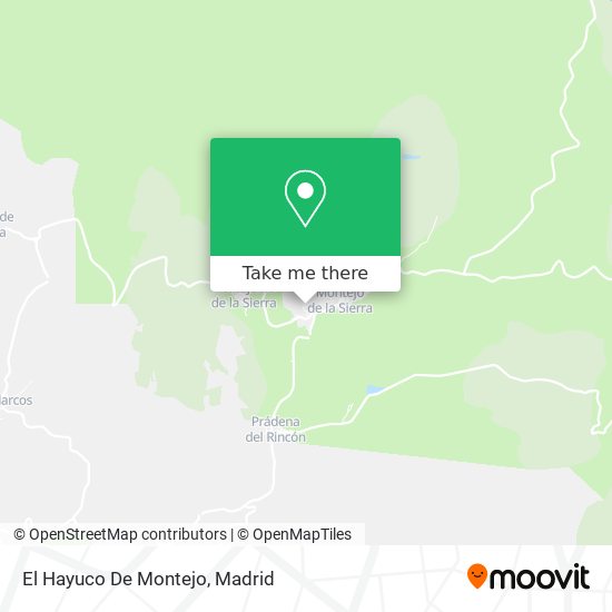 El Hayuco De Montejo map