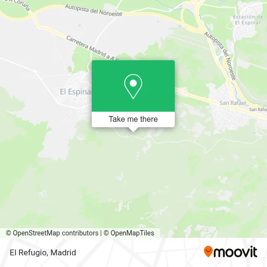 El Refugio map