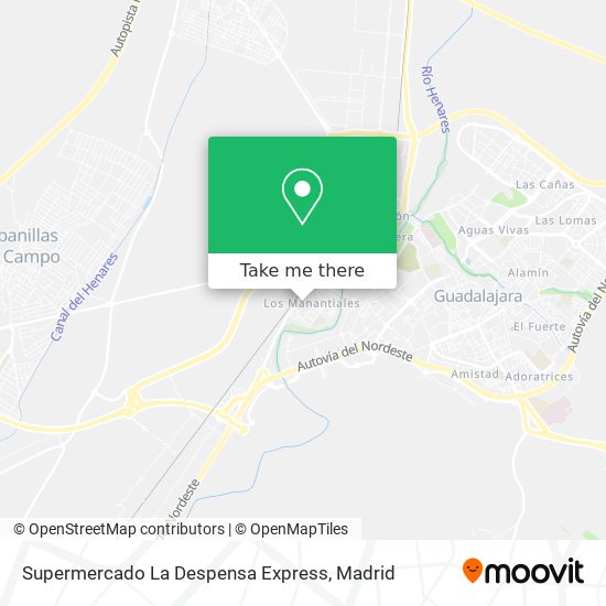 Supermercado La Despensa Express map