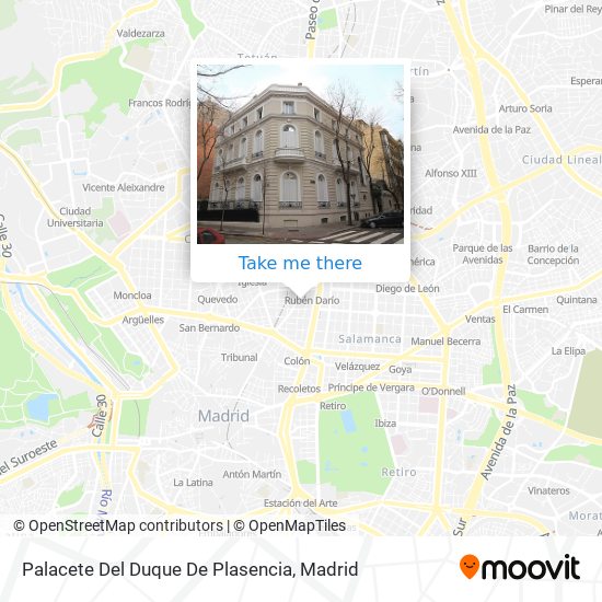 Palacete Del Duque De Plasencia map