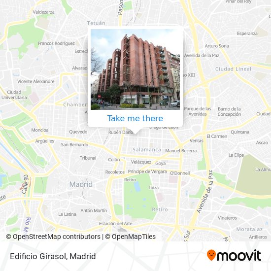 Edificio Girasol map