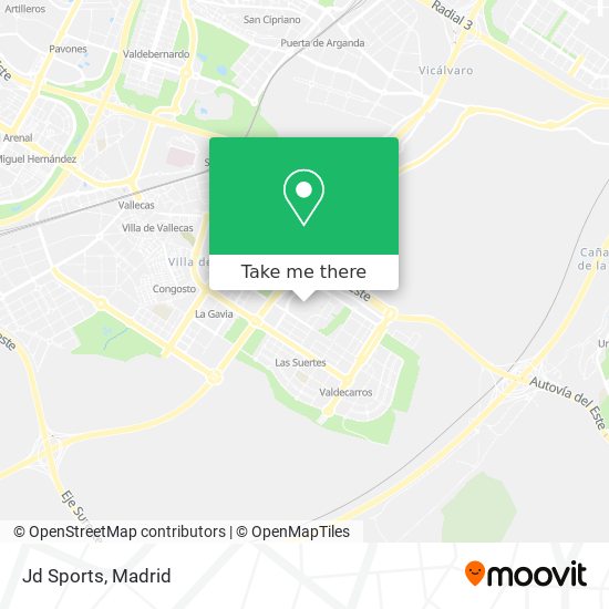 Jd Sports map