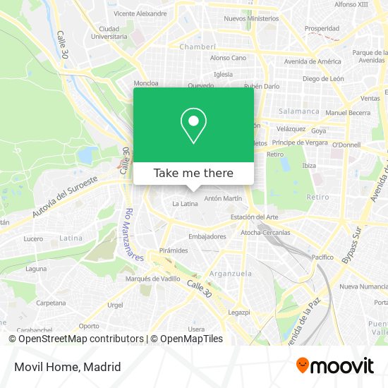 Movil Home map