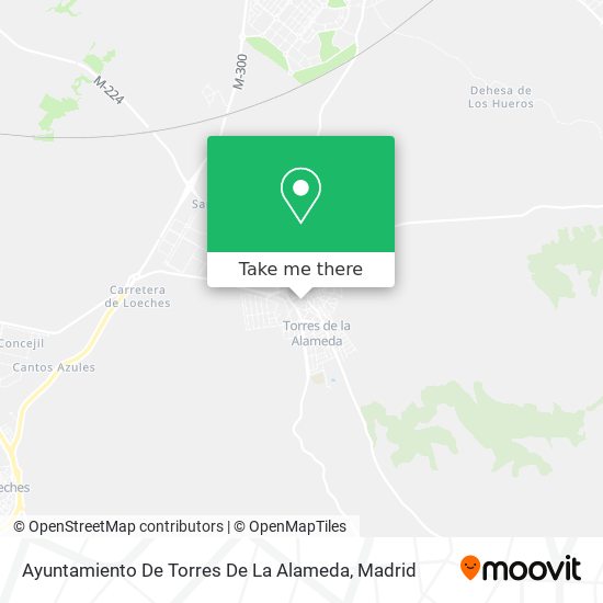 mapa Ayuntamiento De Torres De La Alameda