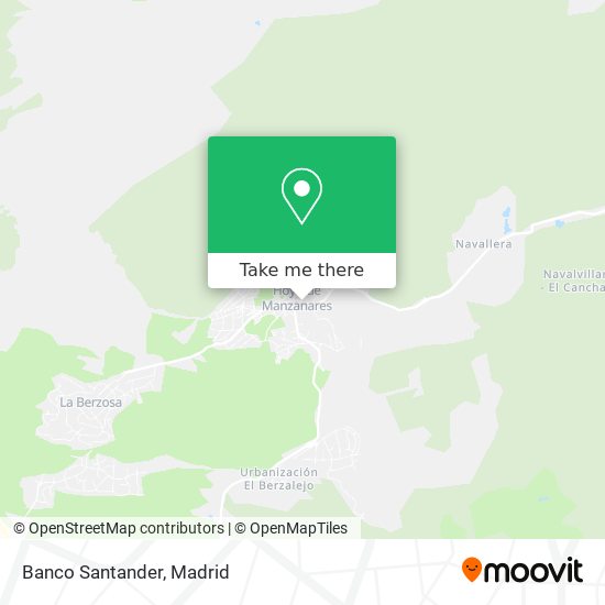 Banco Santander map