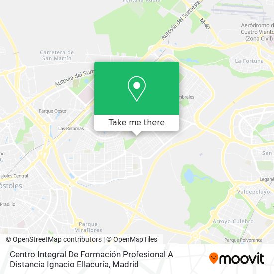 Centro Integral De Formación Profesional A Distancia Ignacio Ellacuría map