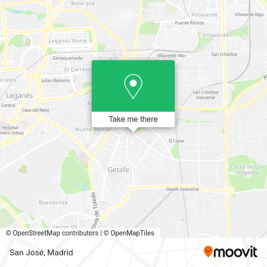 San José map