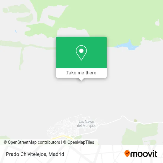 Prado Chivitelejos map