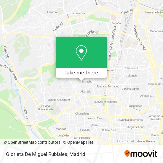 Glorieta De Miguel Rubiales map