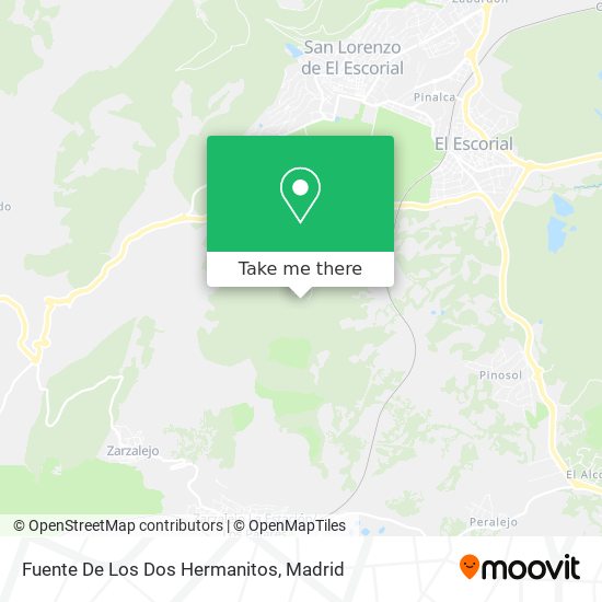Fuente De Los Dos Hermanitos map
