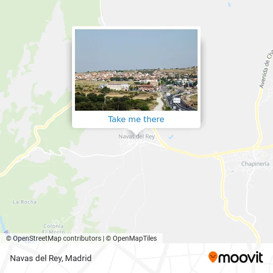 Navas del Rey map