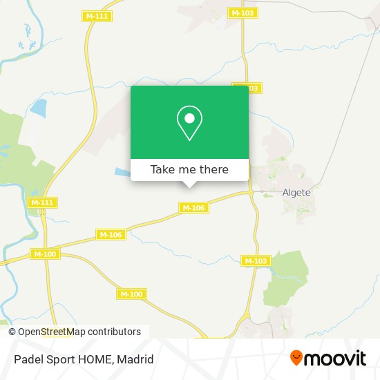 Padel Sport HOME map