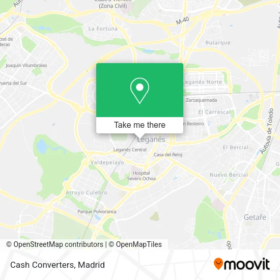 Cash Converters map
