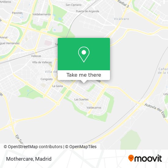 Mothercare map